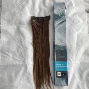 20” human hair extension #6